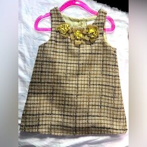 BOGO 🛍️ 24M girls gold party dress